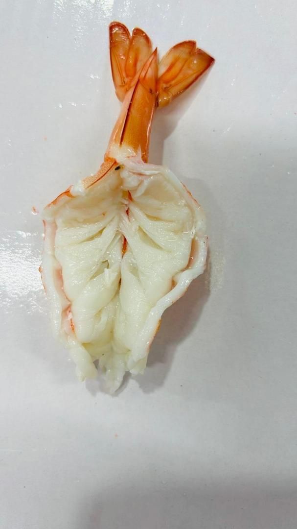 Crevettes roses entières crues — photo 1